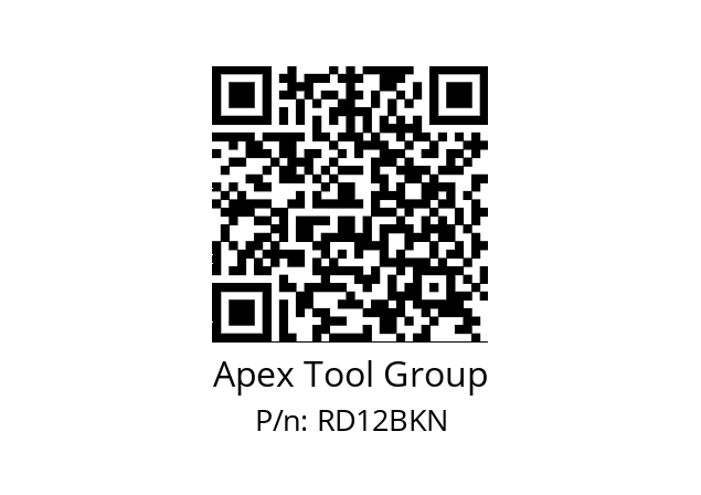   Apex Tool Group RD12BKN