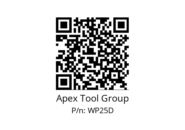   Apex Tool Group WP25D