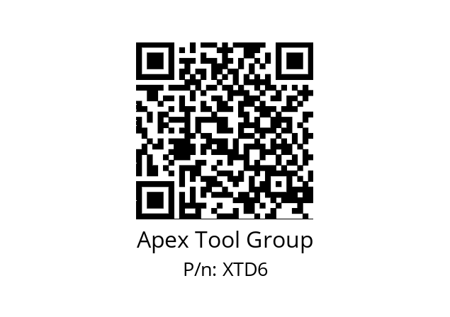   Apex Tool Group XTD6