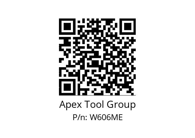   Apex Tool Group W606ME