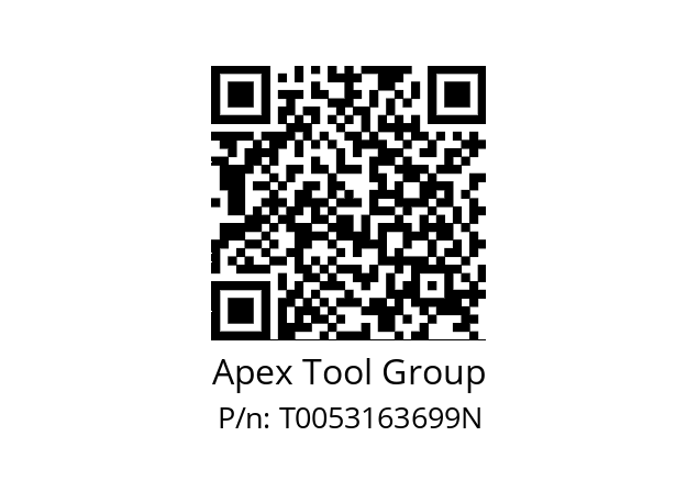   Apex Tool Group T0053163699N