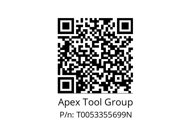   Apex Tool Group T0053355699N