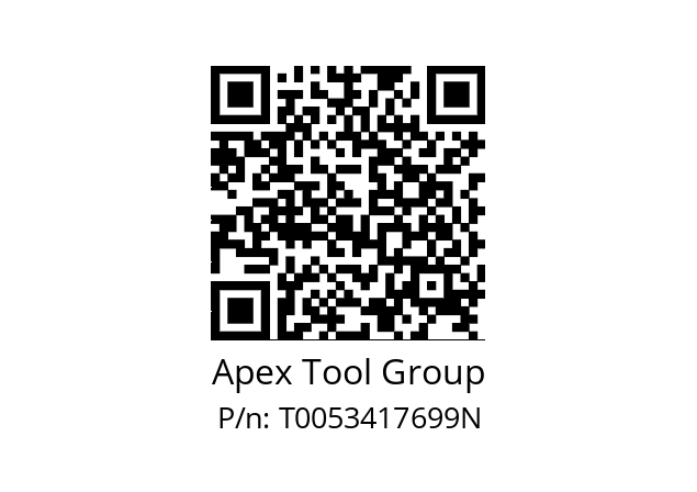   Apex Tool Group T0053417699N