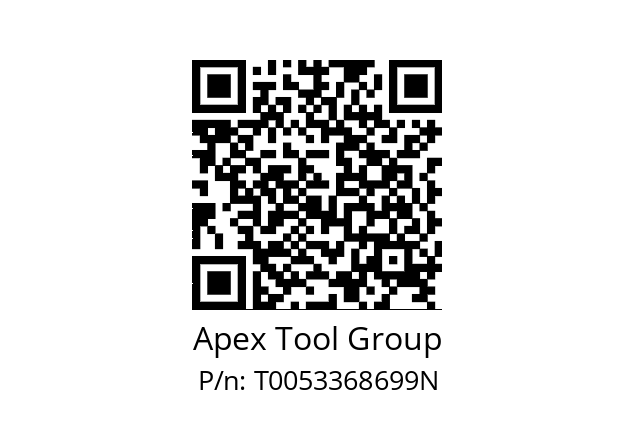   Apex Tool Group T0053368699N