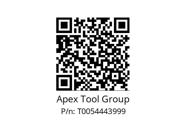   Apex Tool Group T0054443999