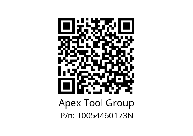   Apex Tool Group T0054460173N