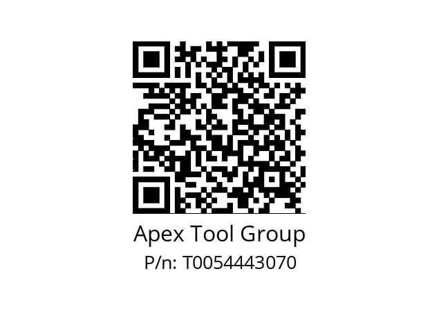   Apex Tool Group T0054443070