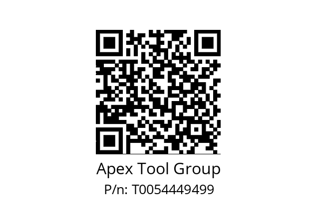   Apex Tool Group T0054449499