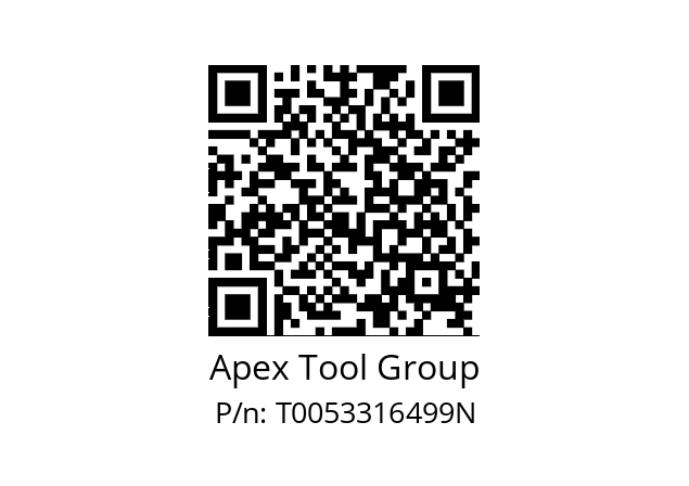   Apex Tool Group T0053316499N