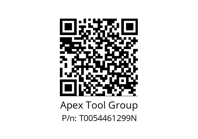   Apex Tool Group T0054461299N