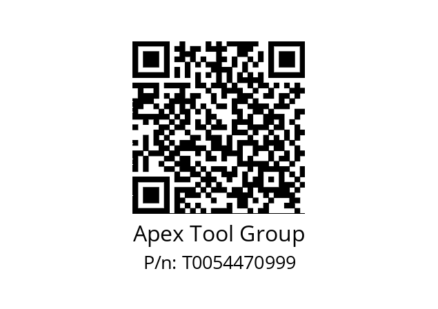   Apex Tool Group T0054470999