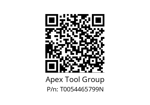   Apex Tool Group T0054465799N