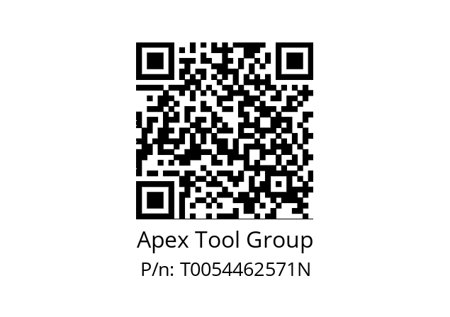   Apex Tool Group T0054462571N