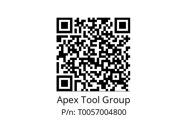   Apex Tool Group T0057004800