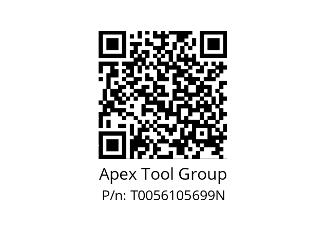   Apex Tool Group T0056105699N