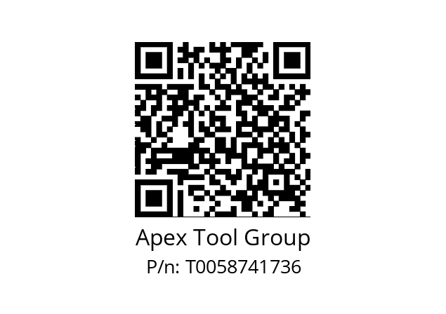   Apex Tool Group T0058741736