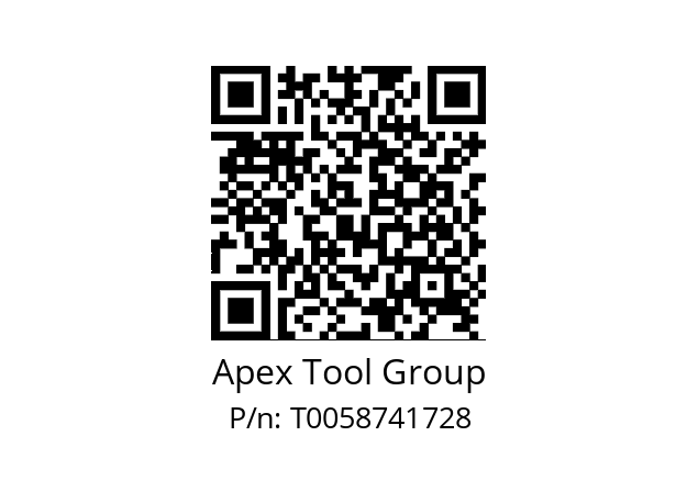   Apex Tool Group T0058741728