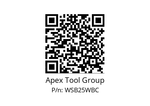   Apex Tool Group WSB25WBC