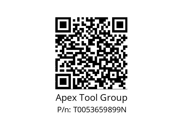   Apex Tool Group T0053659899N