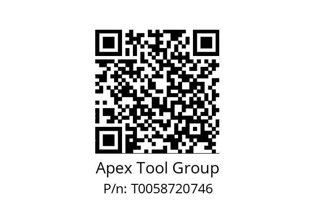   Apex Tool Group T0058720746