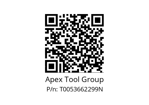   Apex Tool Group T0053662299N