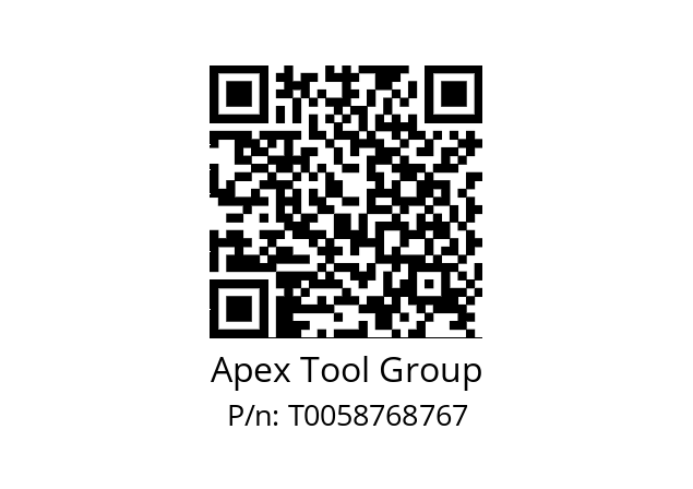   Apex Tool Group T0058768767