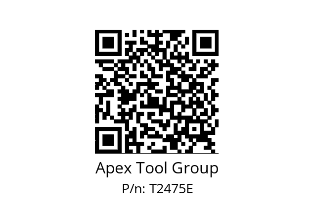   Apex Tool Group T2475E