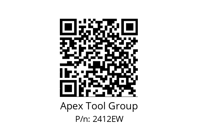   Apex Tool Group 2412EW