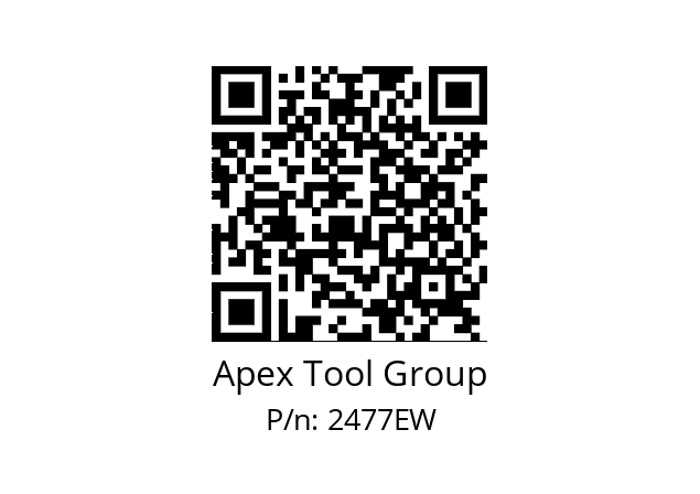   Apex Tool Group 2477EW