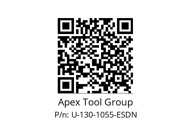   Apex Tool Group U-130-1055-ESDN