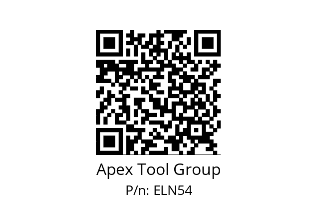   Apex Tool Group ELN54