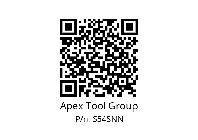   Apex Tool Group S54SNN