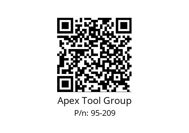   Apex Tool Group 95-209