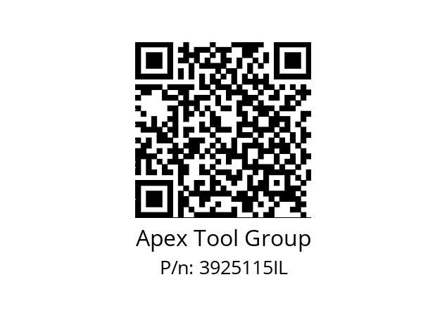   Apex Tool Group 3925115IL