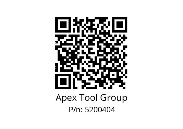   Apex Tool Group 5200404