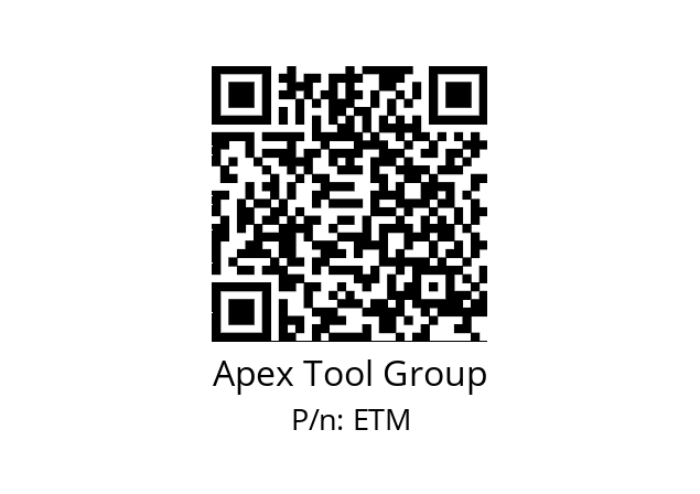   Apex Tool Group ETM