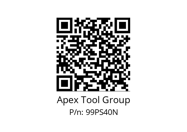   Apex Tool Group 99PS40N