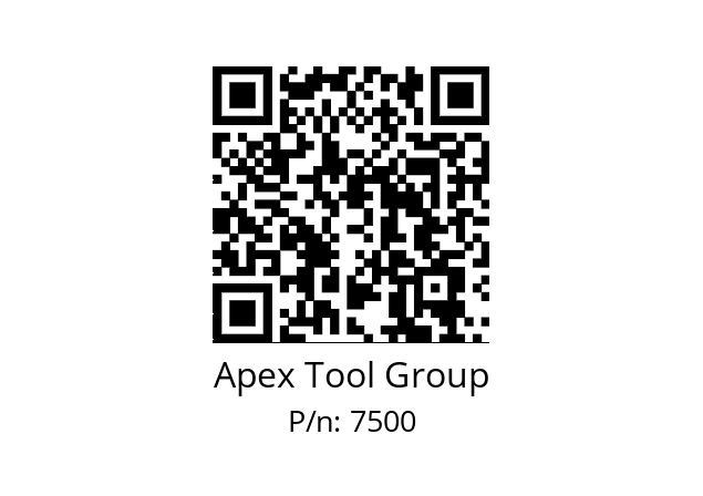   Apex Tool Group 7500