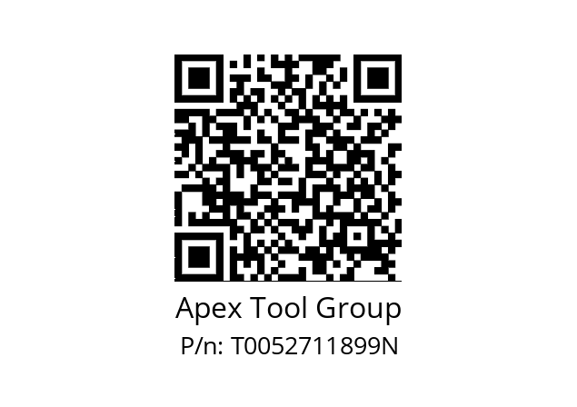   Apex Tool Group T0052711899N