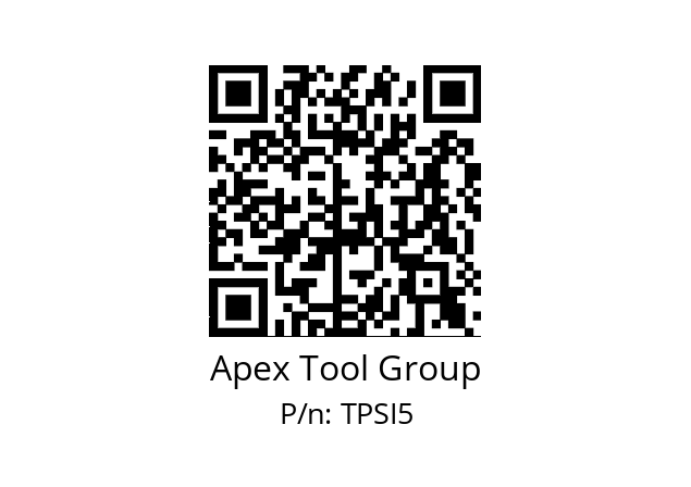   Apex Tool Group TPSI5