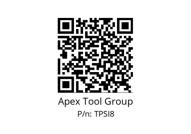   Apex Tool Group TPSI8