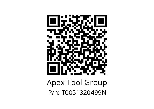   Apex Tool Group T0051320499N