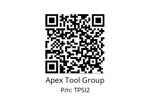   Apex Tool Group TPSI2