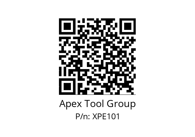   Apex Tool Group XPE101