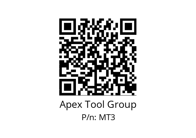   Apex Tool Group MT3