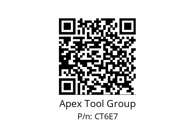   Apex Tool Group CT6E7