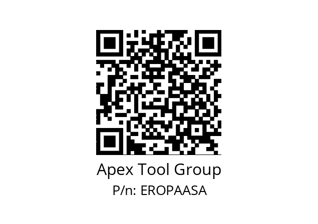   Apex Tool Group EROPAASA