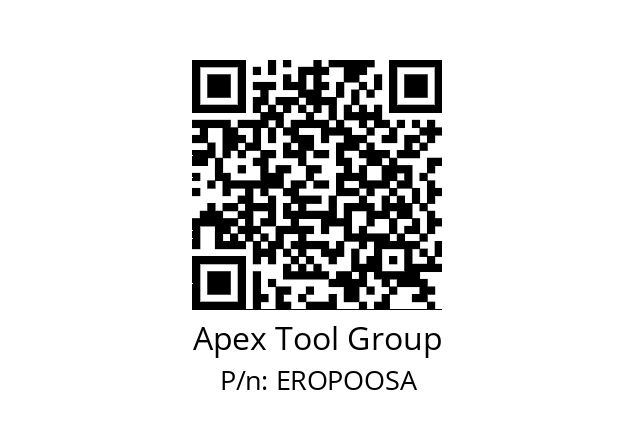   Apex Tool Group EROPOOSA