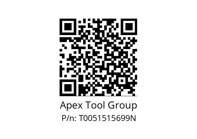   Apex Tool Group T0051515699N