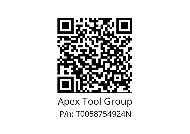   Apex Tool Group T0058754924N